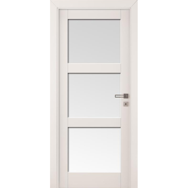 Interiérové dveře INVADO Bianco SATI 3